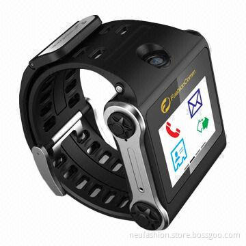 Handsfree GPS Camera Pedometer, Built-in Bluetooth Headset, Qualcomm Low-power Consumption Screen